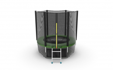 Батут EVO JUMP External 6ft 183 см зеленый внешняя сетка+нижняя сетка